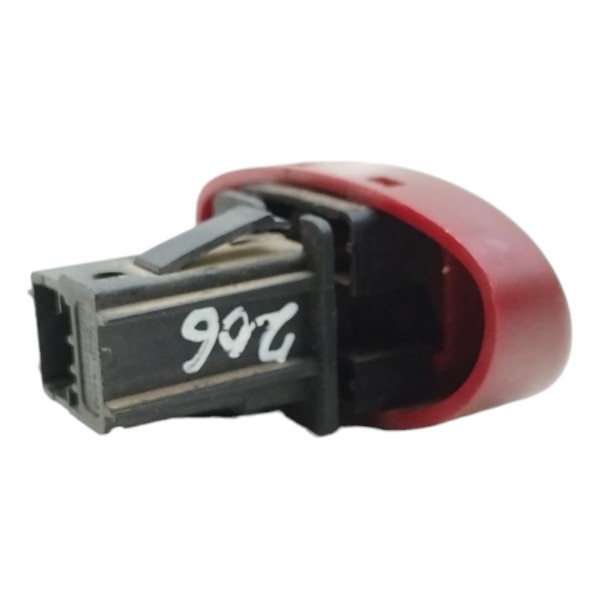 Botão Alerta Segurança Peugeot 206 2002 2003 2004 A 2008 Vermelho