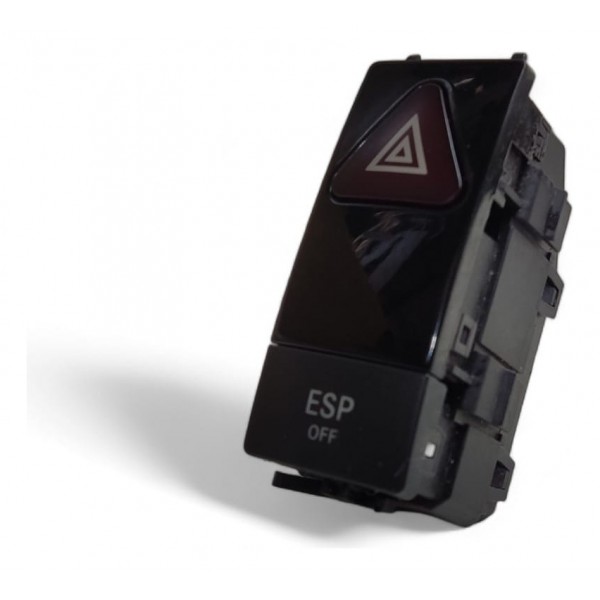 Botão Pisca Alerta Segurança Esp Off C280 2008 2009 2010 Vermelho