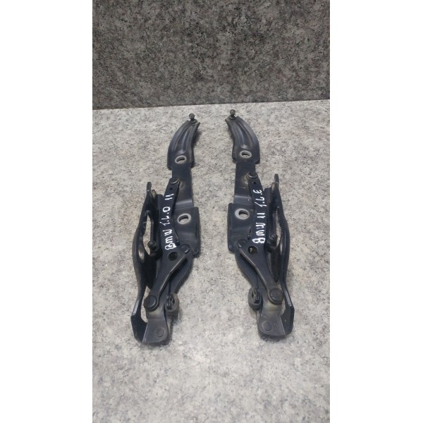 Par De Dobradiça Tampa Traseira Bmw 320i 2011 Original