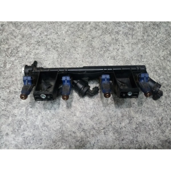 Flauta C/jogo De Bico Injetor Peugeot 2008 1.6 2015 Original