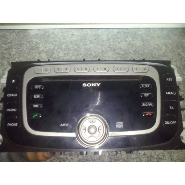 Aparelho De Som Ford Focus 2009/2013 Original (com Cod)