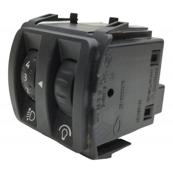 Botão Regulagem Altura Farol Renault Fluence 2013 2014 2015