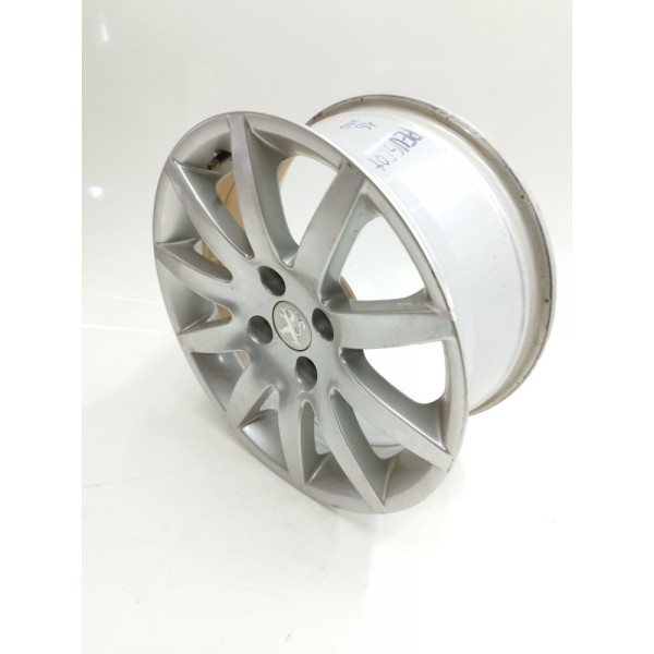Roda Liga Aro 16 Peugeot 308 408 2012 2013 2014 2015 4x108 Prateado