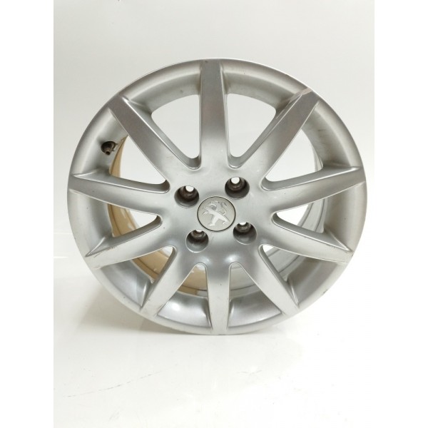 Roda Liga Aro 16 Peugeot 308 408 2012 2013 2014 2015 4x108 Prateado