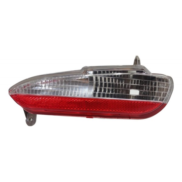 Par Refletor Lanterna Parachoque Traseiro Punto 2013 A 2019 Esquerdo Vermelho