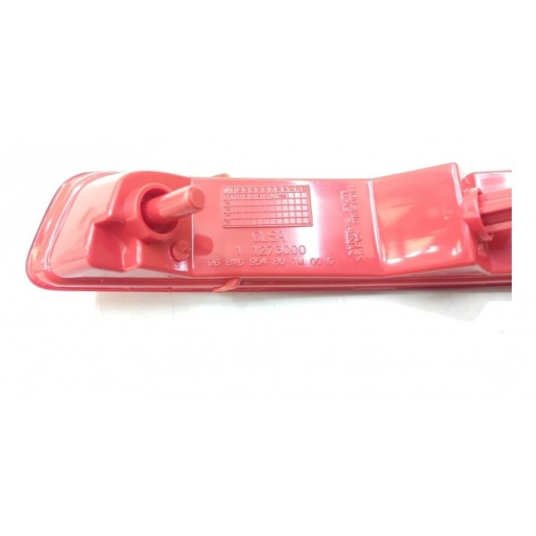 Refletor Parachoque Traseiro C4 Pallas L- Esquerdo Original Vermelho