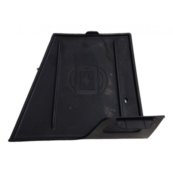 Tampa Base Carregador Indução Fiat Toro Ranch 2022 2023 2024 Preto