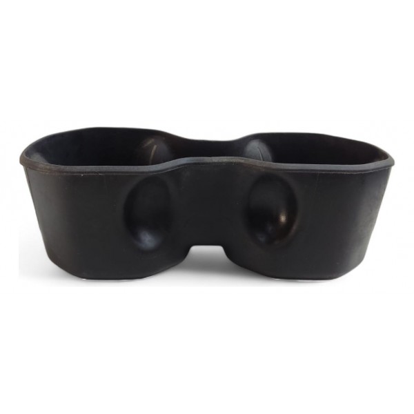 Borracha Porta Copos Jeep Renegade 2015 2016 2017 2018 2019 Preto