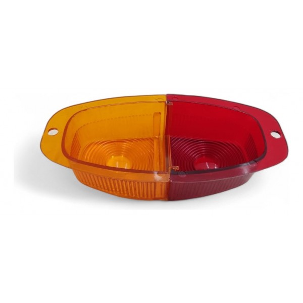 Par Lente Lanterna Caminhão Carretinha Reboque Universal Vermelho