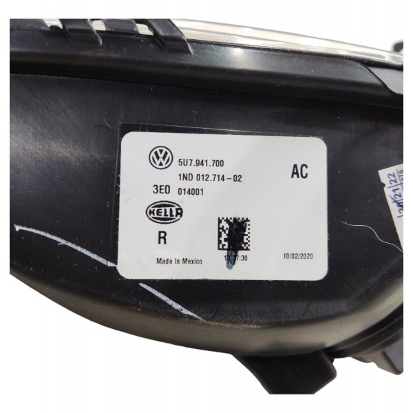 Par Farol Milha Gol Saveiro Voyage G7 G8 2017 2018 A 2022