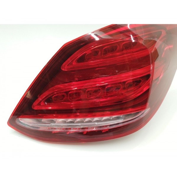 Par Lanterna Mercedes C180 C200 C280 2015 2016 2017 2018 Led Ambos Lados Vermelho