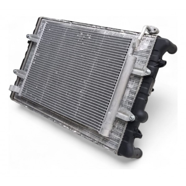 Kit Radiador Gol G5 G6 Fox Polo Spacefox 2011 A 2015 Com Ar