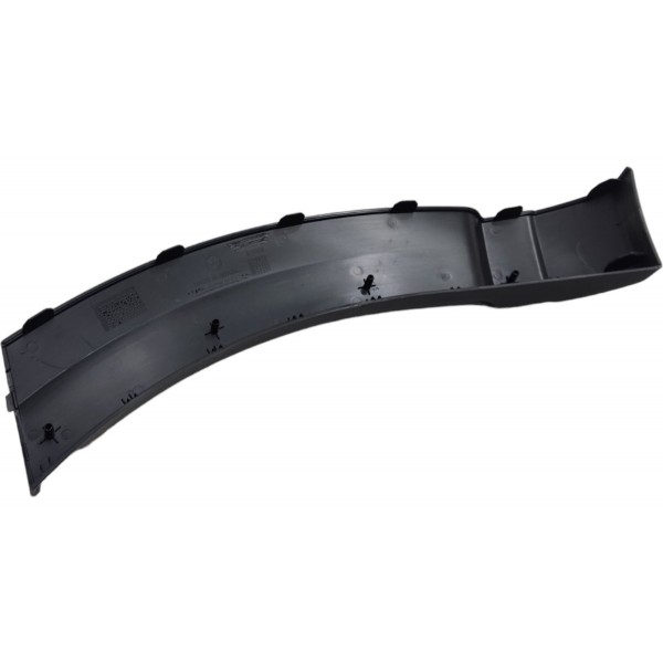 Alargador Esquerdo Parachoque Dianteiro Saveiro G7 Robust Preto