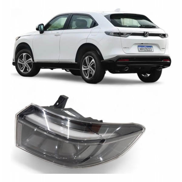 Lanterna Traseira Direita Honda Hrv 2023 2024 Fume Direito Fumê