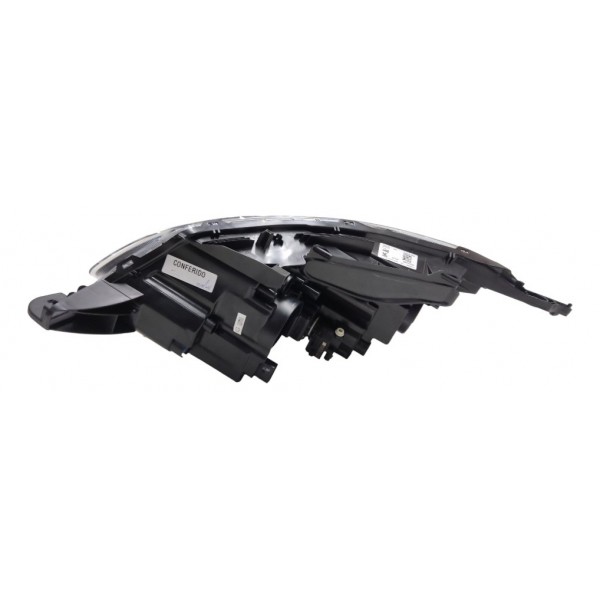 Farol Led Peugeot 2008 Mascara Negra 2020 2021 2022 Original Direito