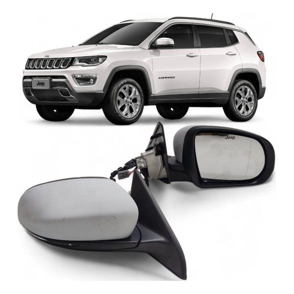 Retrovisor Compass 2017 2018 A 2021 Retratil Direito Pisca