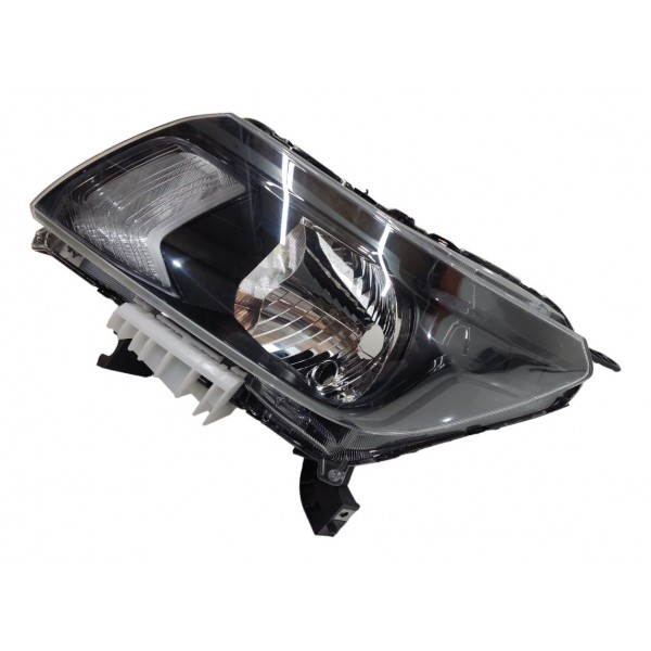 Farol Frontier 2017 2018 2019 Esquerdo Mascara Negra Manual Esquerdo