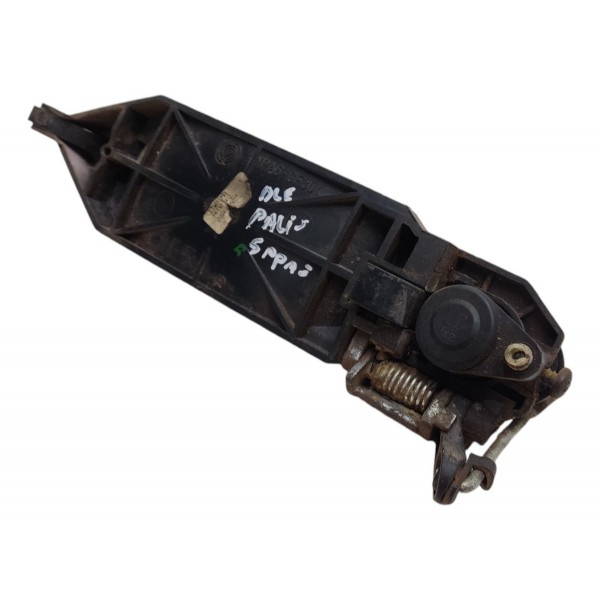 Maçaneta Externa Palio Siena 2007 2008 Dianteira Esquerda Preto Dianteira