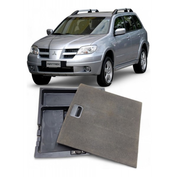 Tampão Estepe Caixa Ferramenta Airtrek 2004 2005 2006 2007