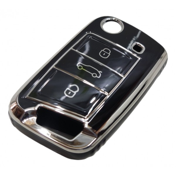 Capa Chave Canivete Golf Mk7 Tcroos Nivus Virtus Tiguan