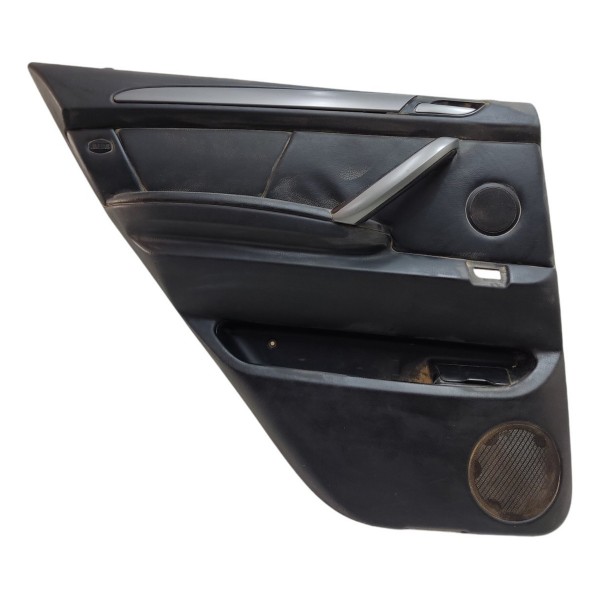 Forro Porta Bmw X5 2004 2005 2006 2007 Traseiro Esquerdo Preto