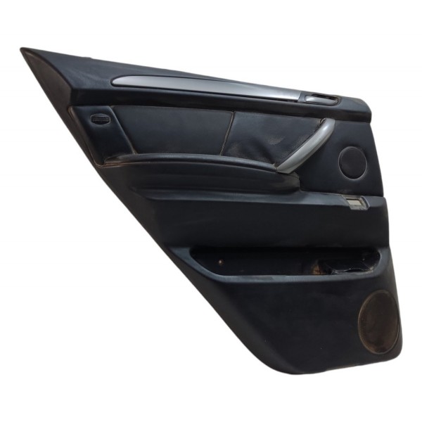 Forro Porta Bmw X5 2004 2005 2006 2007 Traseiro Esquerdo Preto