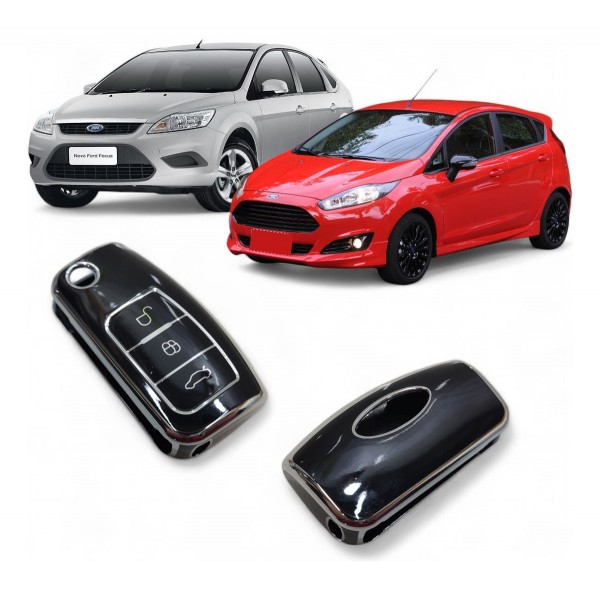 Capa Chave Canivete Focus 2009 A 2012 New Fiesta 2013 A 2015