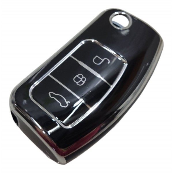 Capa Chave Canivete Focus 2009 A 2012 New Fiesta 2013 A 2015