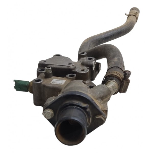 Carcaça Válvula Termostática Peugeot 206 207 1.4 2000 A 2009