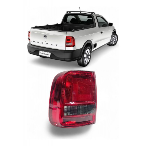 Lanterna Traseira Esquerda Saveiro G7 2017 2018 2019 Esquerdo Fumê