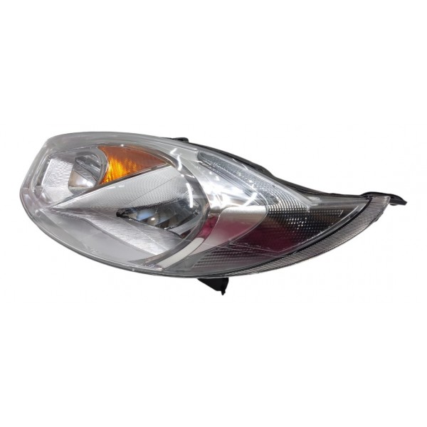 Farol Esquerdo Ford Fiesta 2011 2012 2013 Cromado Esquerdo