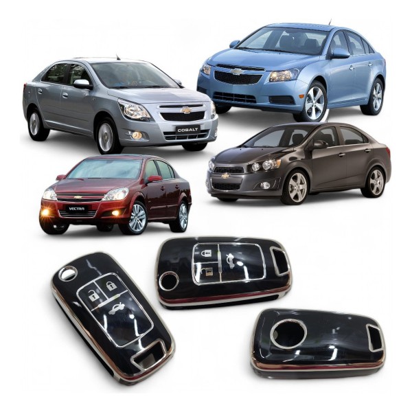 Capa Chave Canivete Cruze Cobalt Vectra Sonic 2011 A 2020