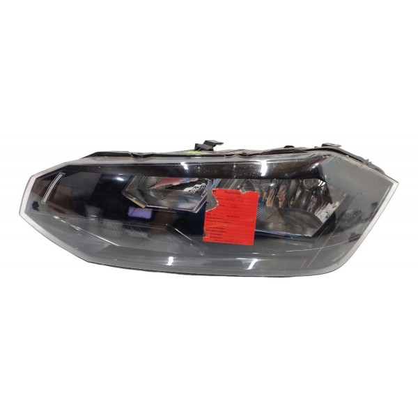 Farol Esquerdo Polo Virtus 2017 2018 2019 2020 Mascara Negra Esquerdo