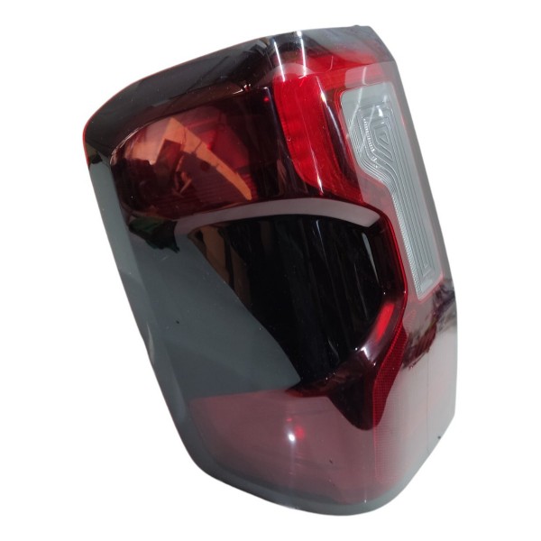 Par Lanterna Traseira Ford Ranger 2023 2024 Com Led Original Direito Fumê