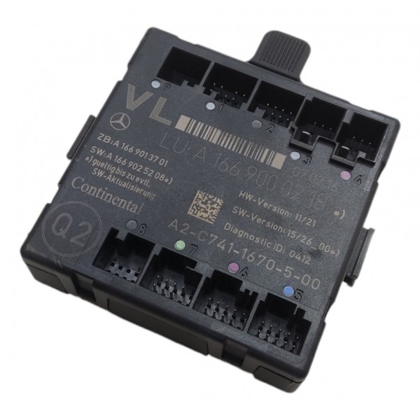 Modulo Vidro Dianteira Esquerda Mercedes Benz A1669000218
