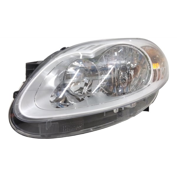Farol Esquerdo Fiat Palio 2012 2013 2014 215 A 2018 Cromado Esquerdo/motorista