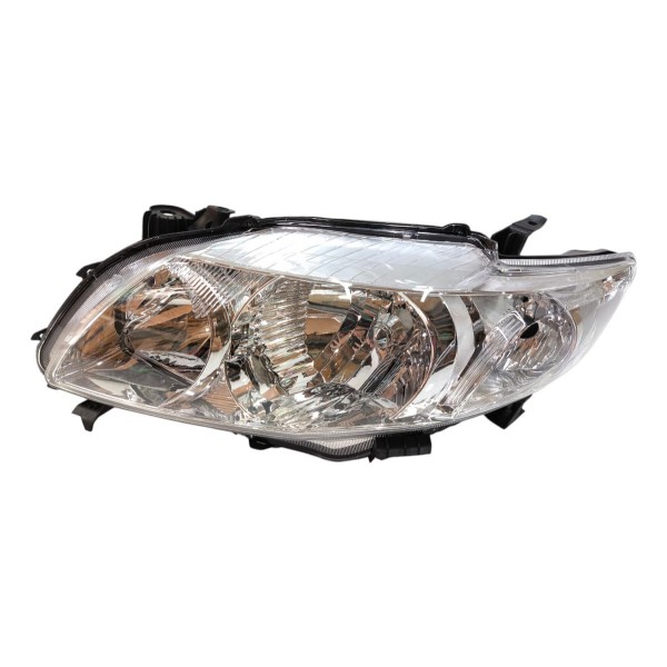 Par Farol Dianteiro Toyota Corolla 2009 2010 2011 Cromado Ambos Lados