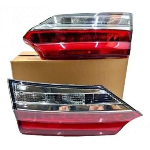 Par Lanterna Tampa Traseira Toyota Corolla 2017 2018 2019 Direito