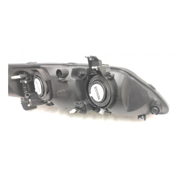 Farol Esquerdo Civic 2007 2008 2009 2010 2011 Mascara Negra Esquerdo