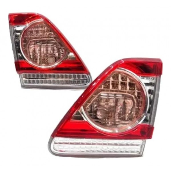Par Lanterna Tampa Traseira Toyota Corolla 2012 2013 2014 Ambos Lados