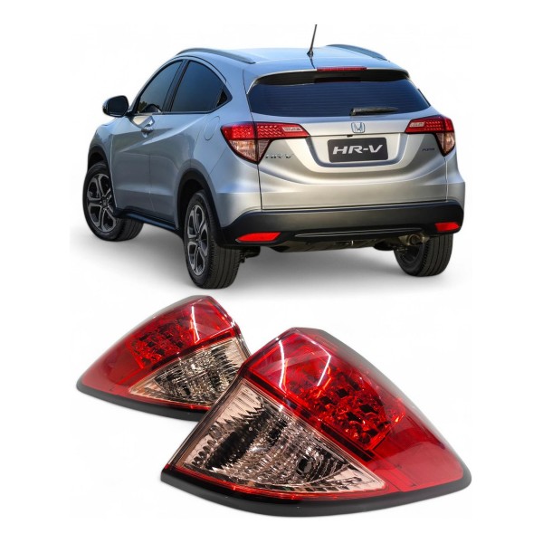 Lanterna Traseira Honda Hrv 2015 2016 2017 2018 Com Led