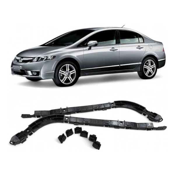 Guia Parachoque Traseiro New Civic 2007 2008 2009 2010 2011