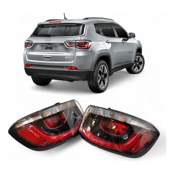 Lanterna Jeep Compass 2017 2018 2019 2020 2021 Led Original