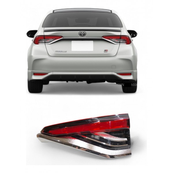 Lanterna Direita Tampa Toyota Corolla 2020 2021 A 2023 Led