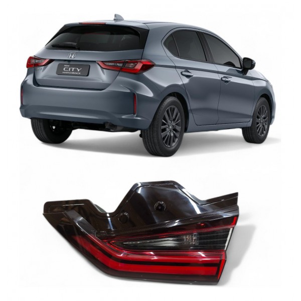 Lanterna Direita Tampa Honda City 2023 2024 2025 Led Hatch