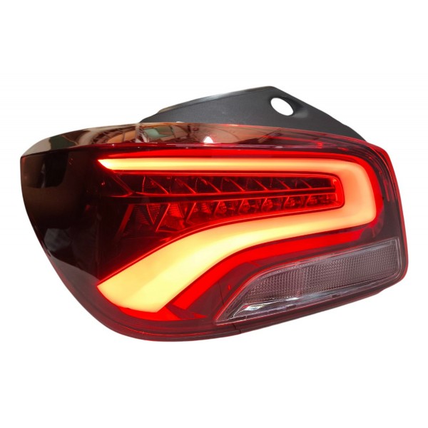 Lanterna Esquerda Onix Hatch 2020 2021 2022 A 2024 Com Led Esquerdo/motorista Vermelho