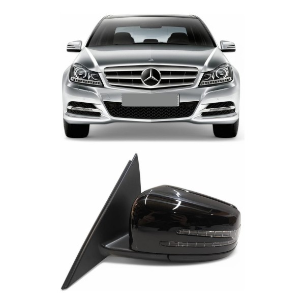 Retrovisor Esquerdo Mercedes C180 C200 2011 2012 2013 2014