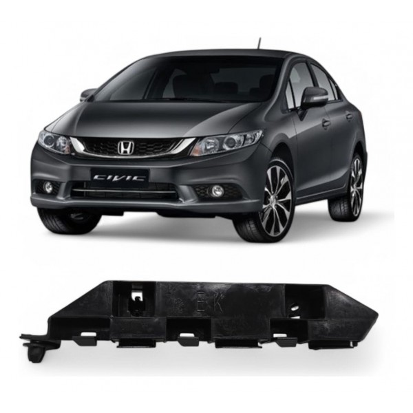 Guia Parachoque Dianteiro Honda Civic G9 2012 2013 A 2016