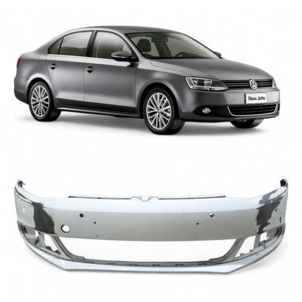 Parachoque Dianteiro Volkswagen Jetta 2012 2013 2014 Branco