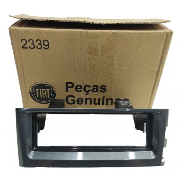 Moldura Painel Rádio Cinza Fiat Punto 2008 2009 2010 A 2012 Cinza